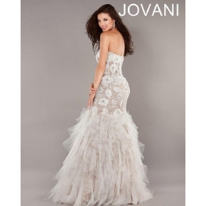 JOVANI Inspired Lace Tiered Gown